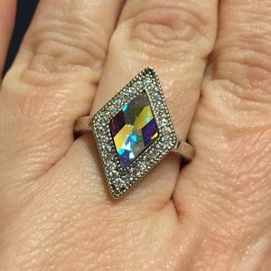 Fragrant Jewels Unicorn Tears Ring 9 NWOT